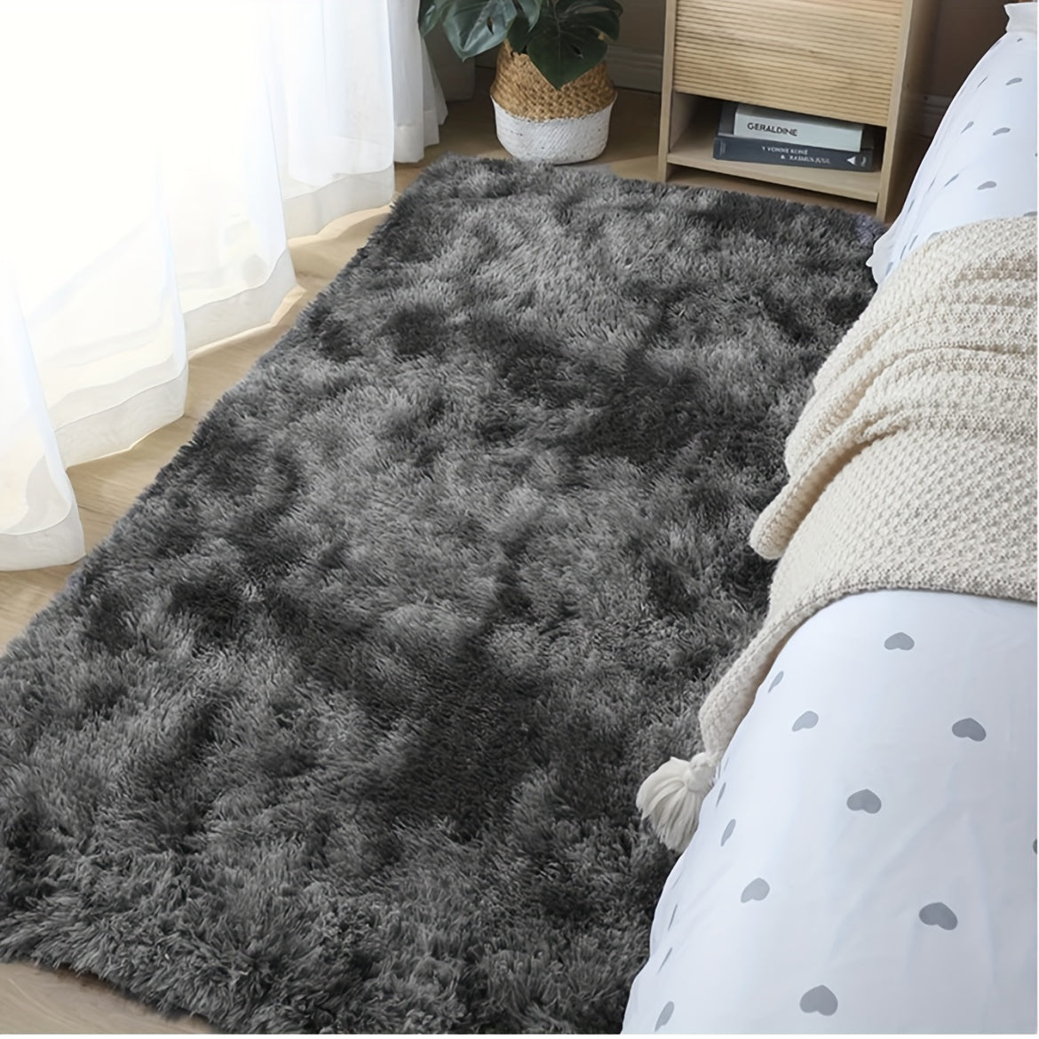 Teppich Flauschig Rutschfest | Wohnzimmer