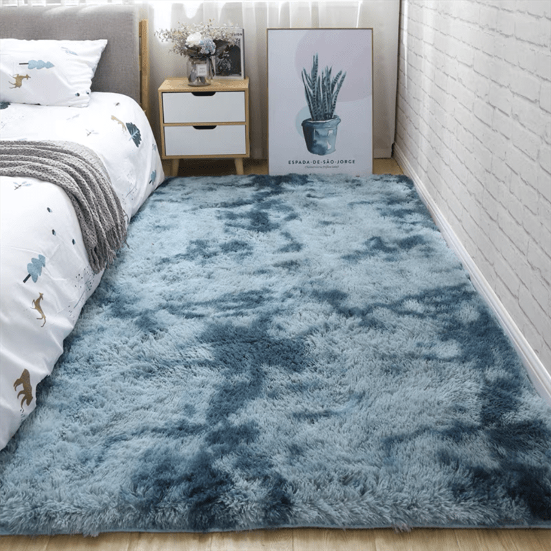 Teppich Flauschig Rutschfest | Wohnzimmer