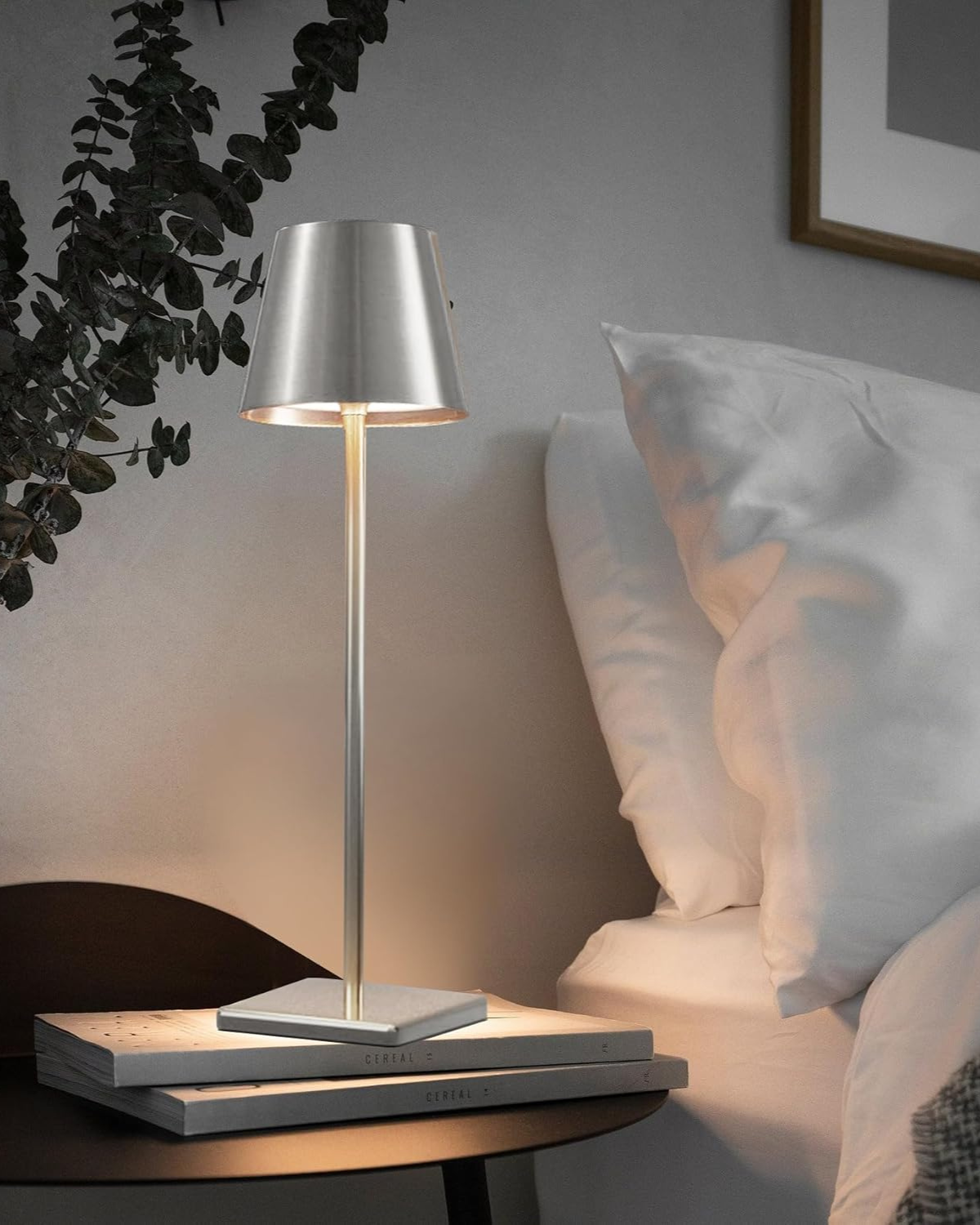 Tischlampe Metall Modern LED | Wohnzimmer
