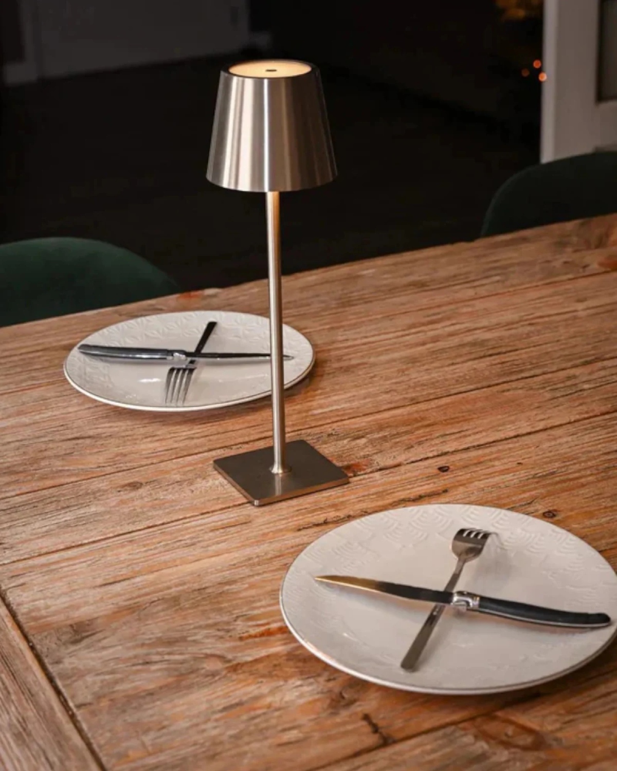 Tischlampe Metall Modern LED | Wohnzimmer