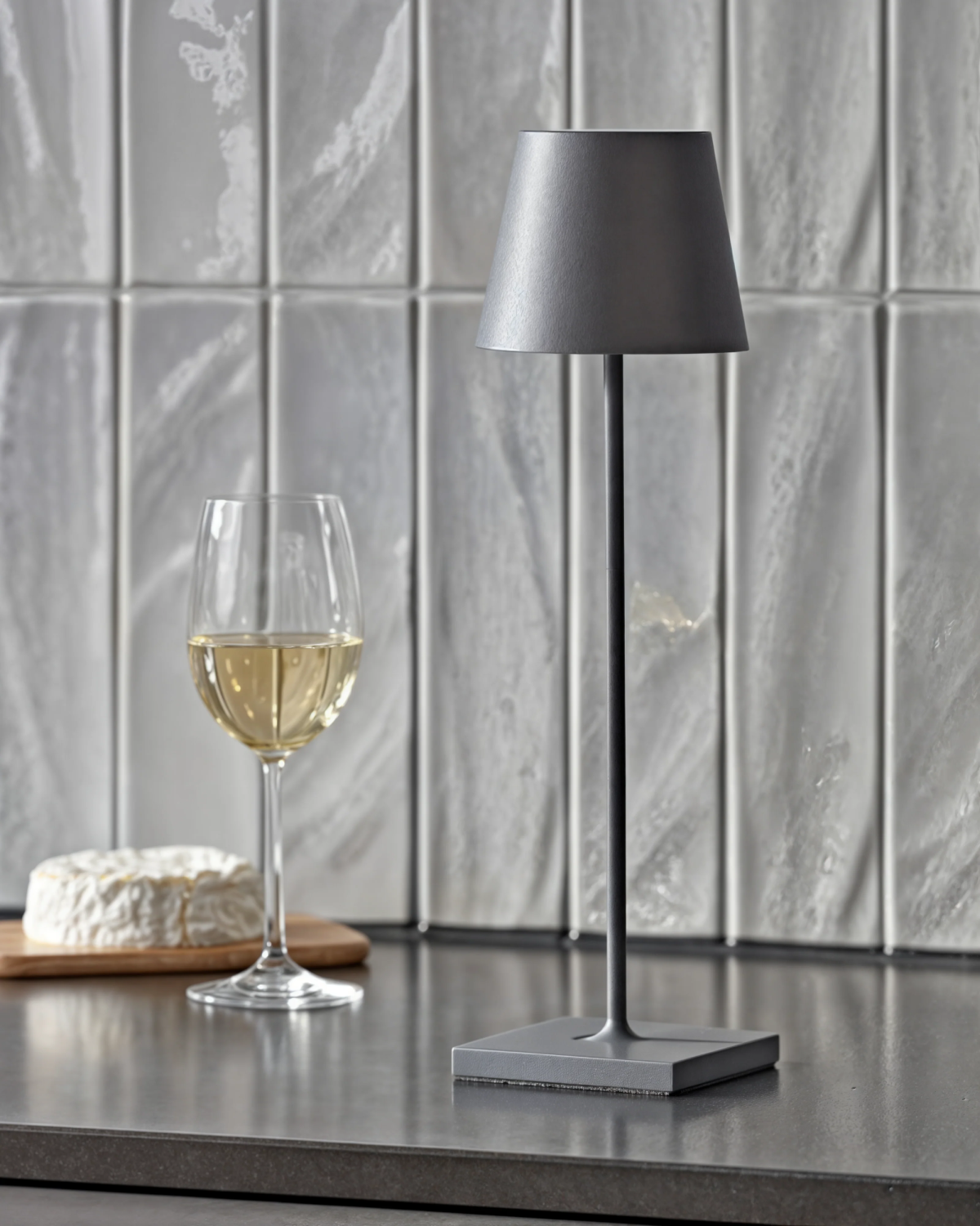 Tischlampe Metall Modern LED | Wohnzimmer