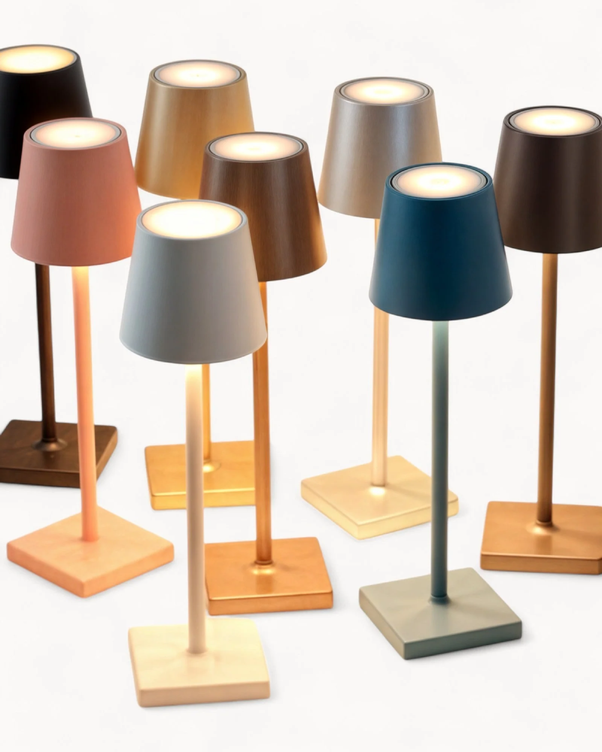 Tischlampe Metall Modern LED | Wohnzimmer