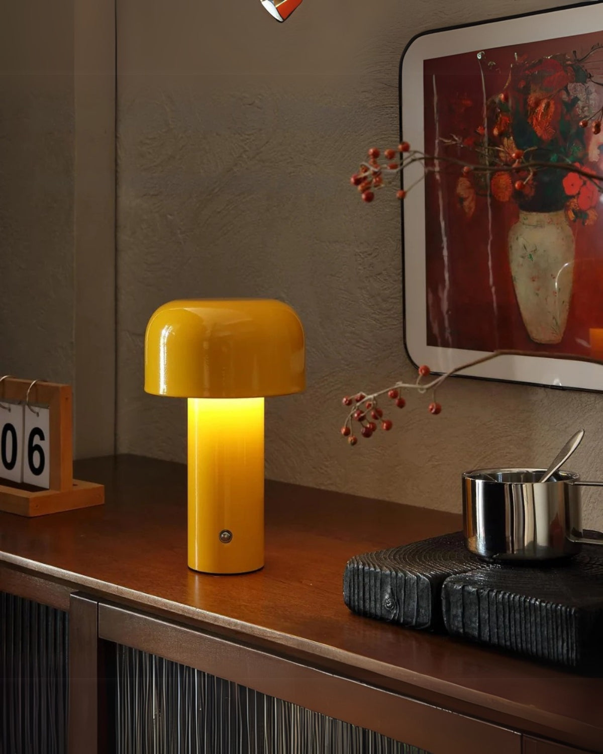 Tischlampe Metall Modern | Wohnzimmer