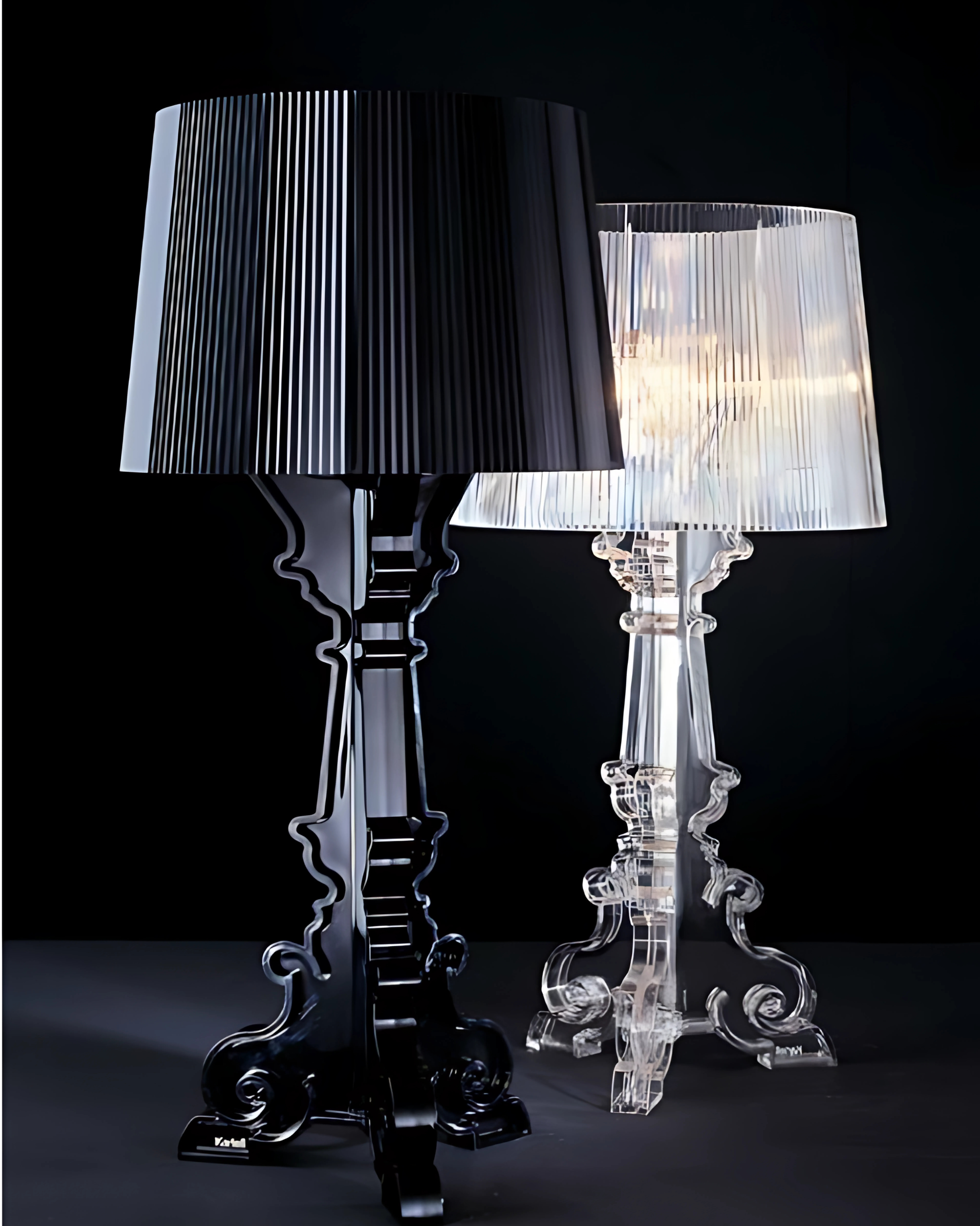 Tischlampe Modern Barock Design | Wohnzimmer