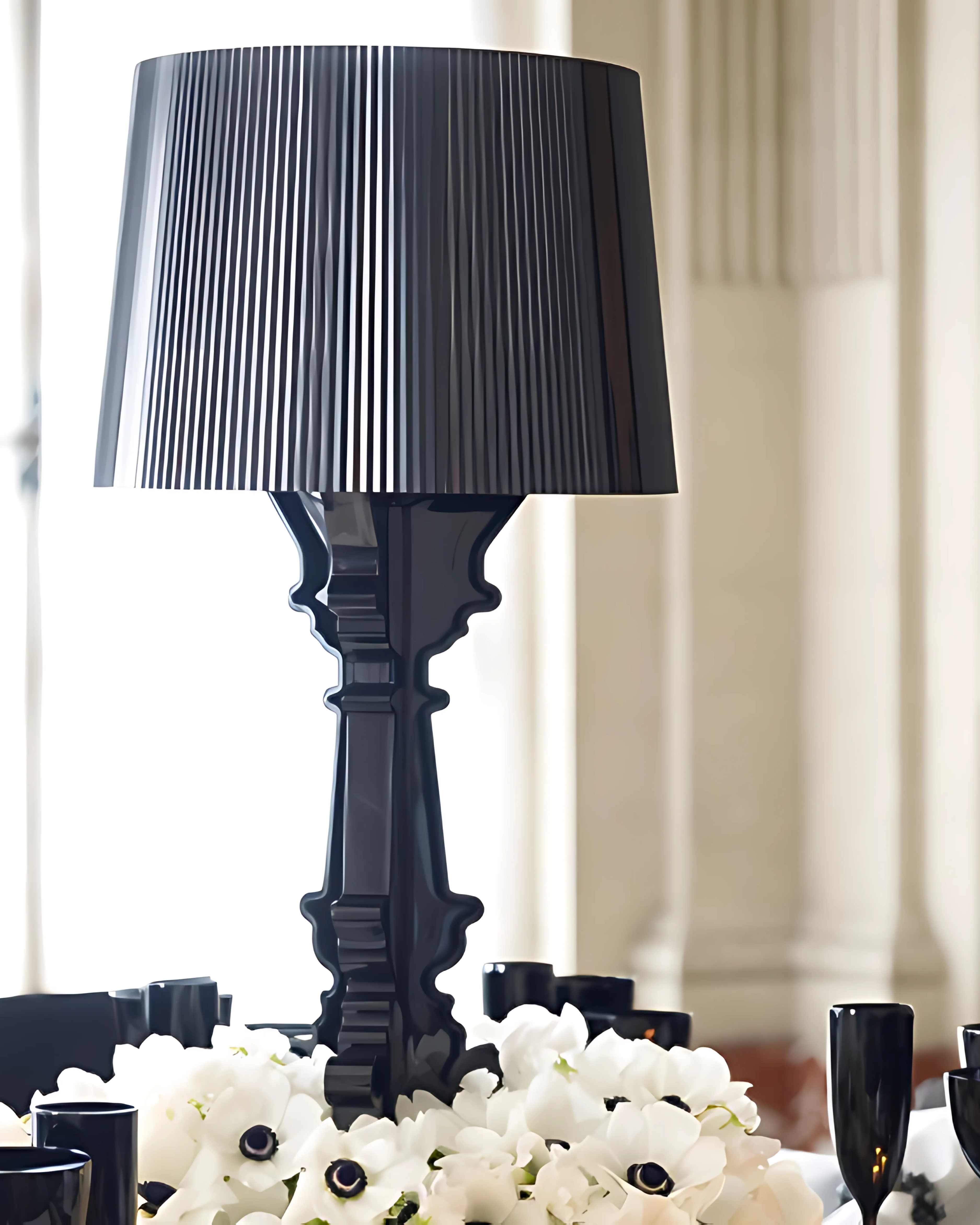 Tischlampe Modern Barock Design | Wohnzimmer
