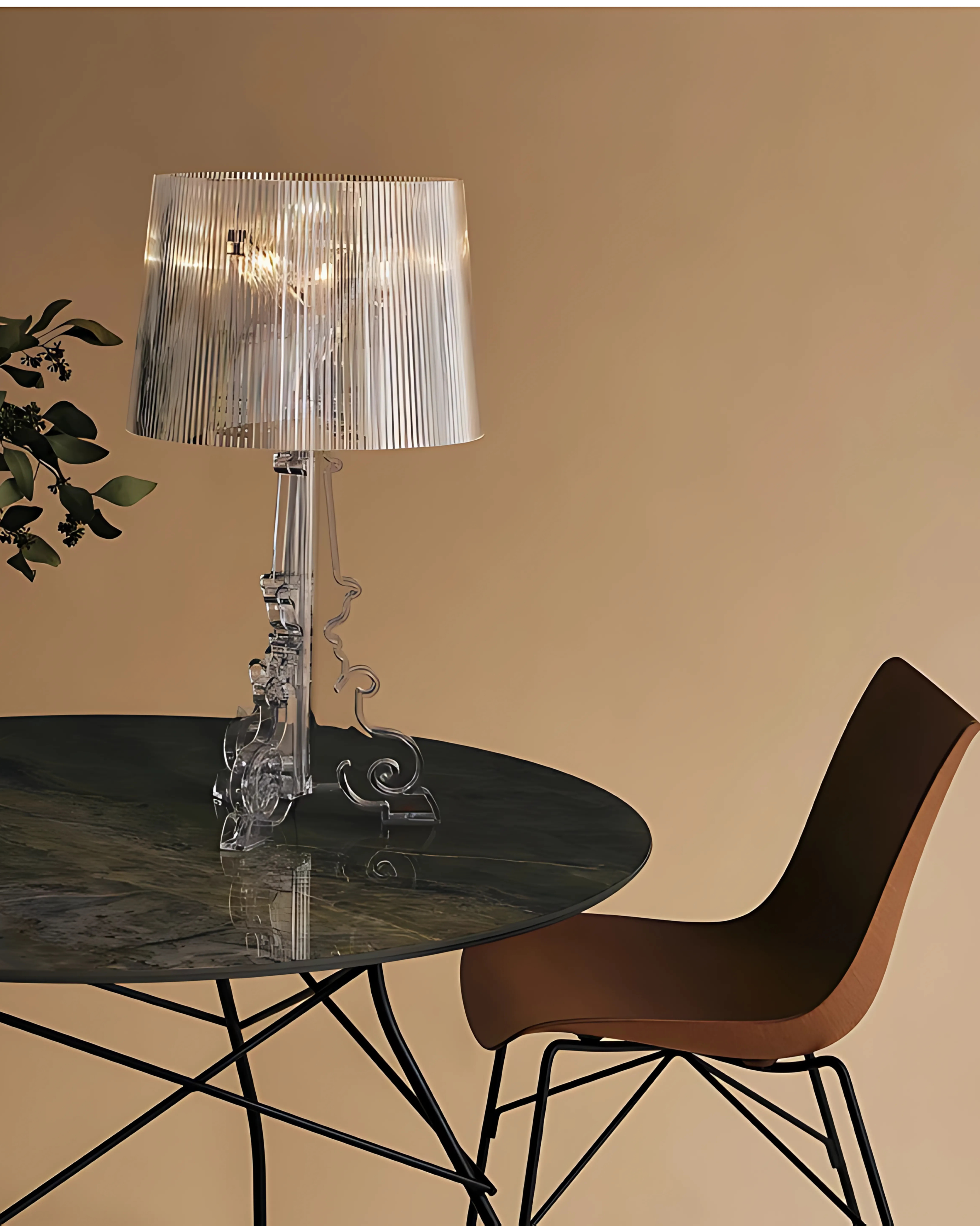 Tischlampe Modern Barock Design | Wohnzimmer