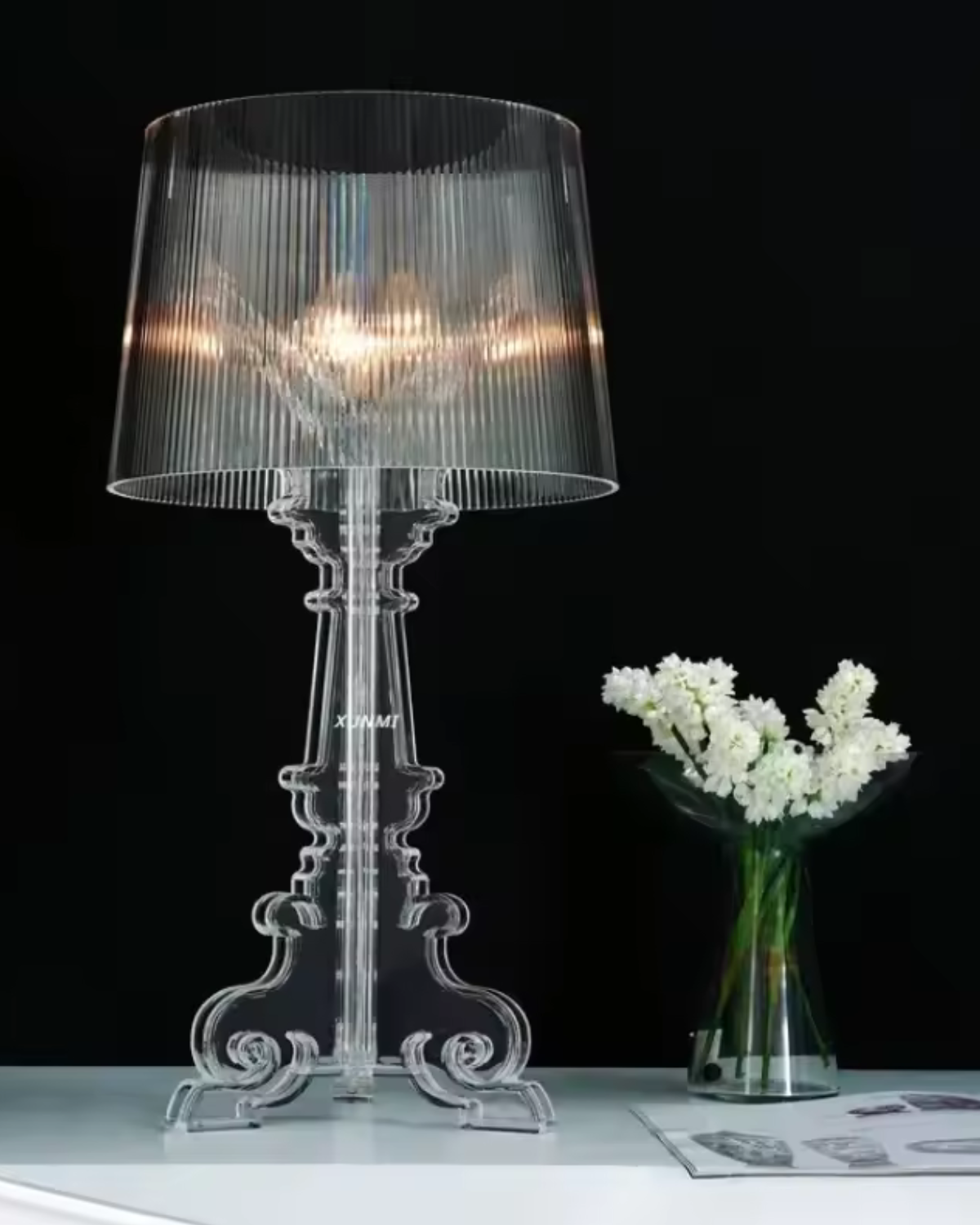 Tischlampe Modern Barock Design | Wohnzimmer