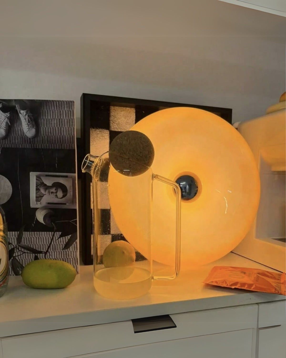 Tischlampe Modern Ring Design | Wohnzimmer