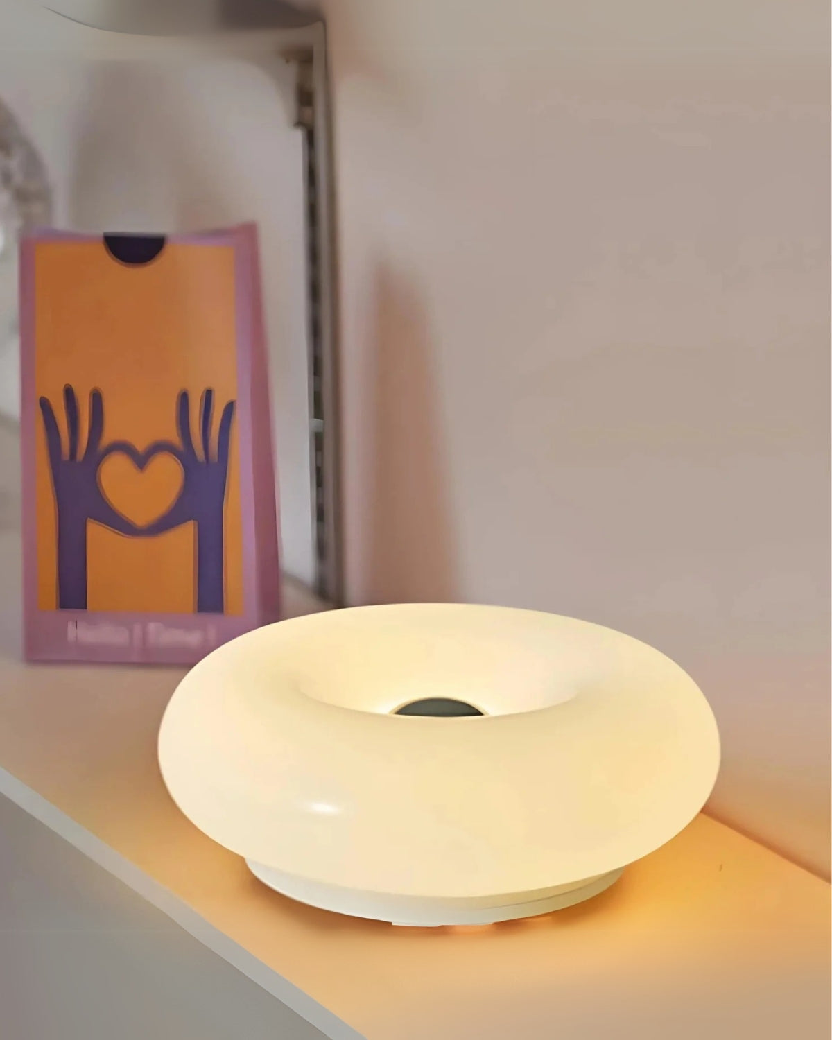 Tischlampe Modern Ring Design | Wohnzimmer