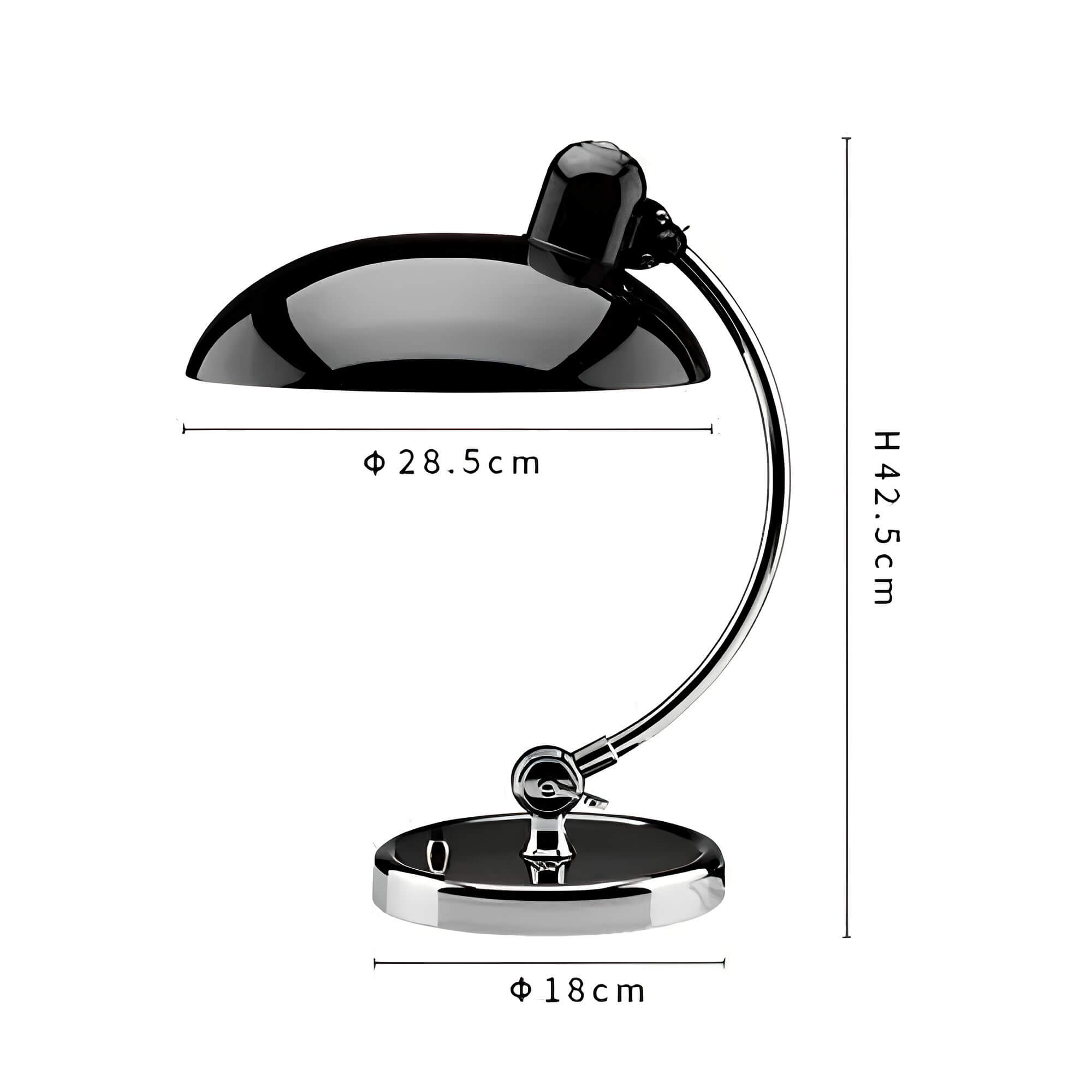 Velmira | Klassische Schreibtischlampe mit Retro-Charme