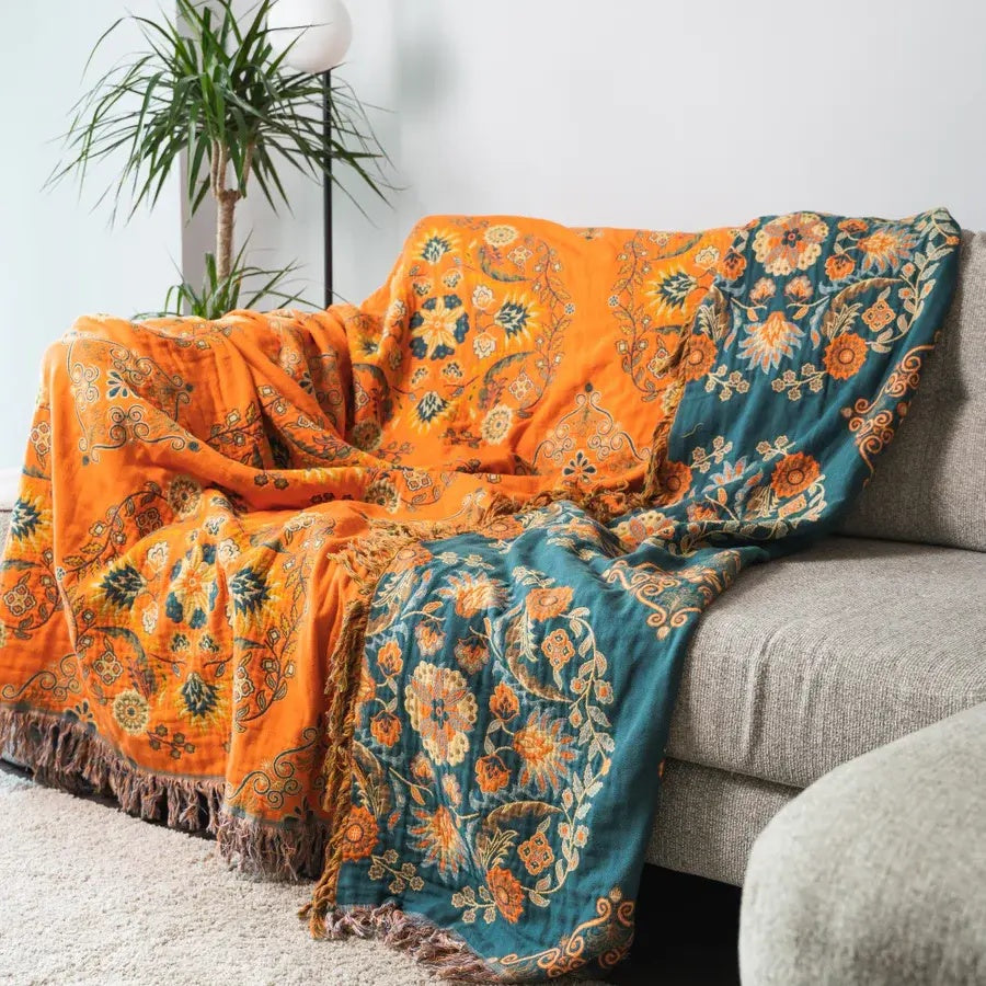 Wendedecke mit Boho Muster für Sofa & Bett