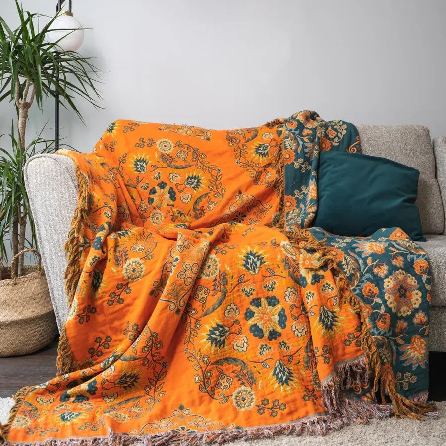 Wendedecke mit Boho Muster für Sofa & Bett