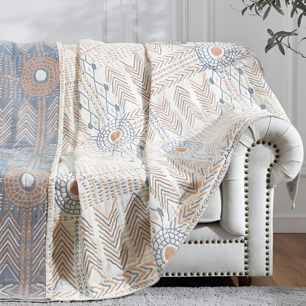 Wendedecke mit Ethno Muster für Bett & Sofa