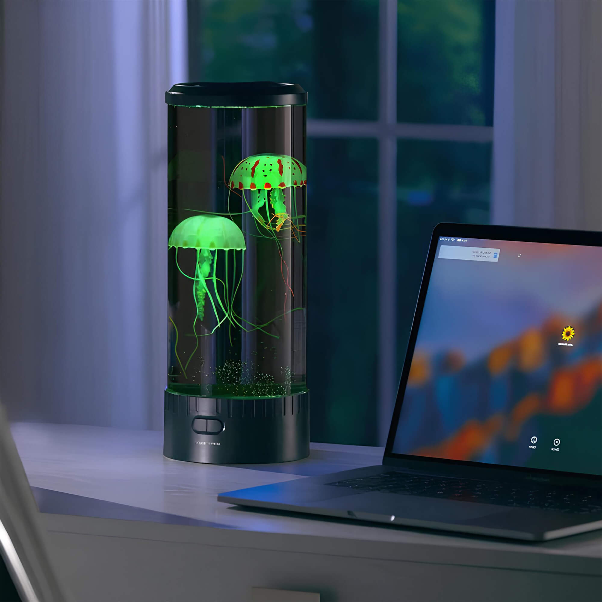 Zenvia | Beruhigende LED Quallen-Tischleuchte