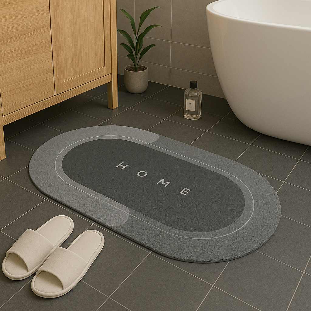 AquaStop | Saugfähige Rutschfeste Badematte | Badezimmer Komfort