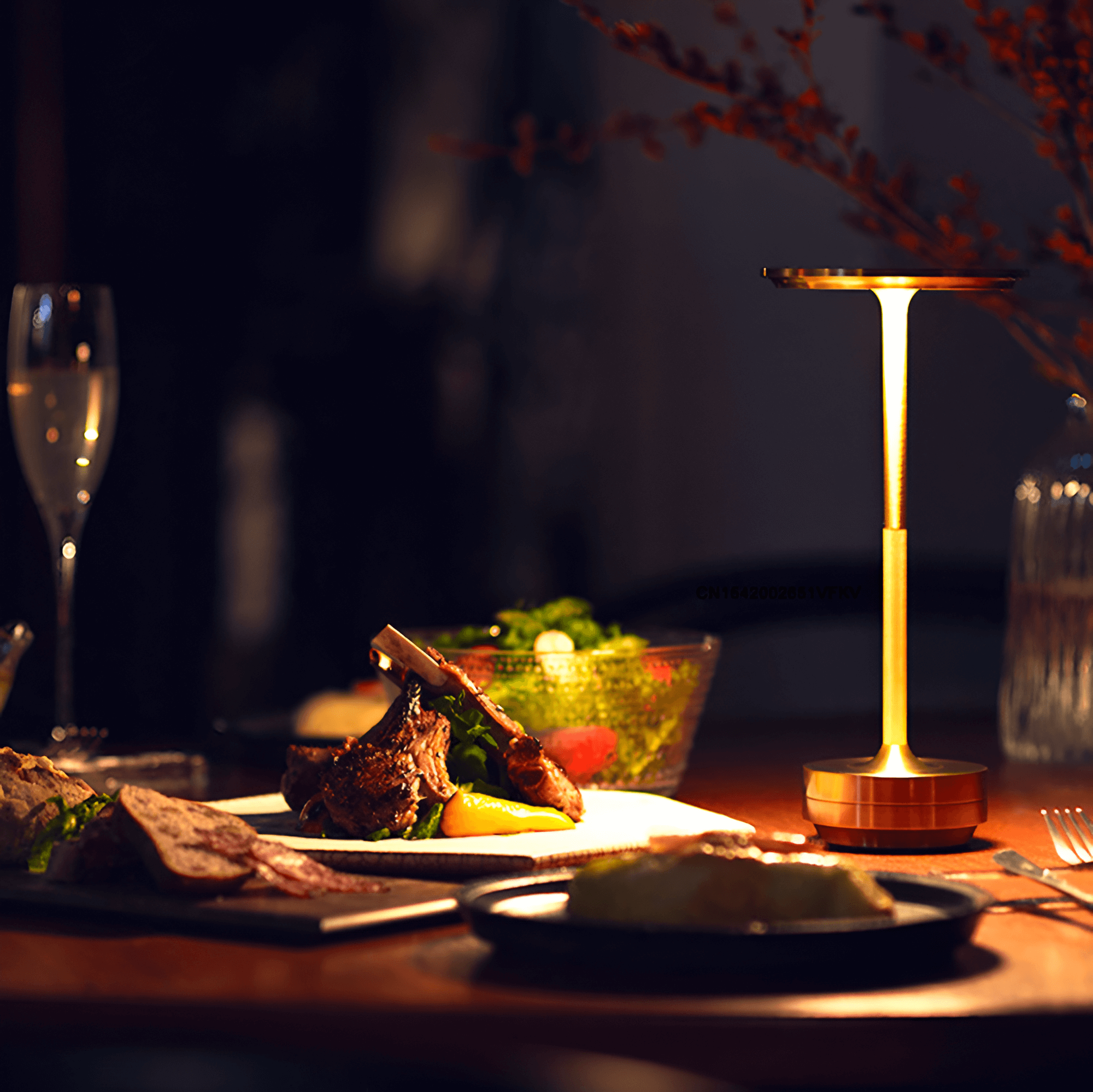 Aurel | Kabellose LED-Stimmungslampe mit Akku im eleganten Design