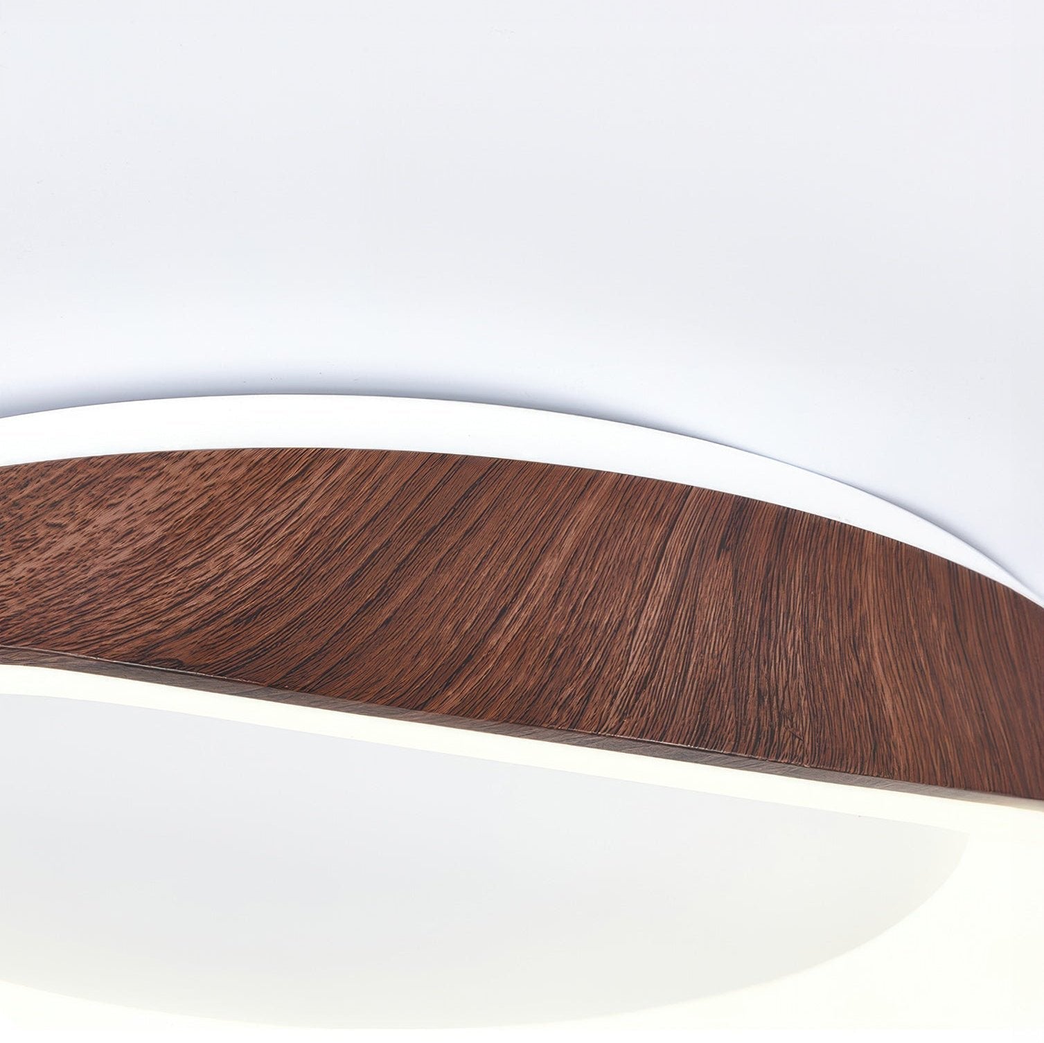 Deckenleuchte Holz LED Skandinavisch | Wohnzimmer