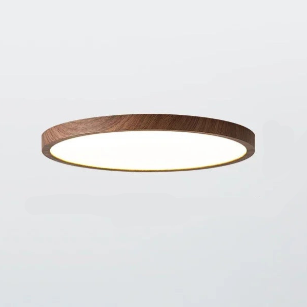 Deckenleuchte Holz Skandinavisch LED | Wohnzimmer