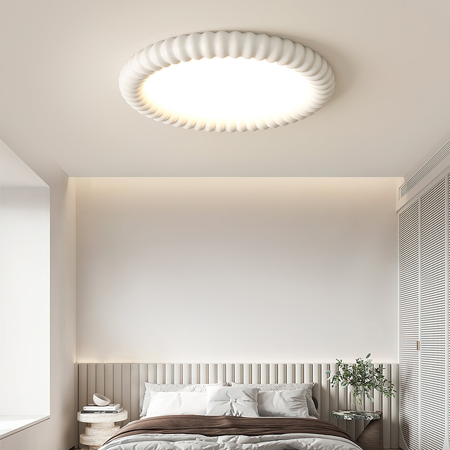 Deckenleuchte LED Modern Strukturiert | Wohnzimmer