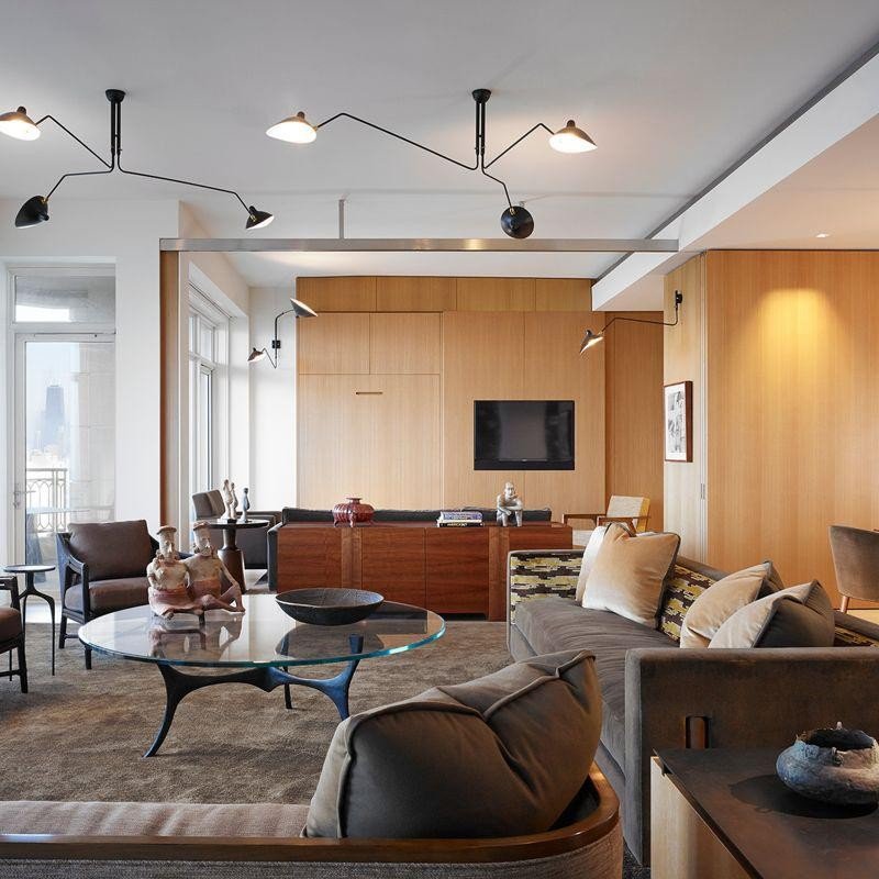 Deckenleuchte Modern Design Mehrarmig | Wohnzimmer