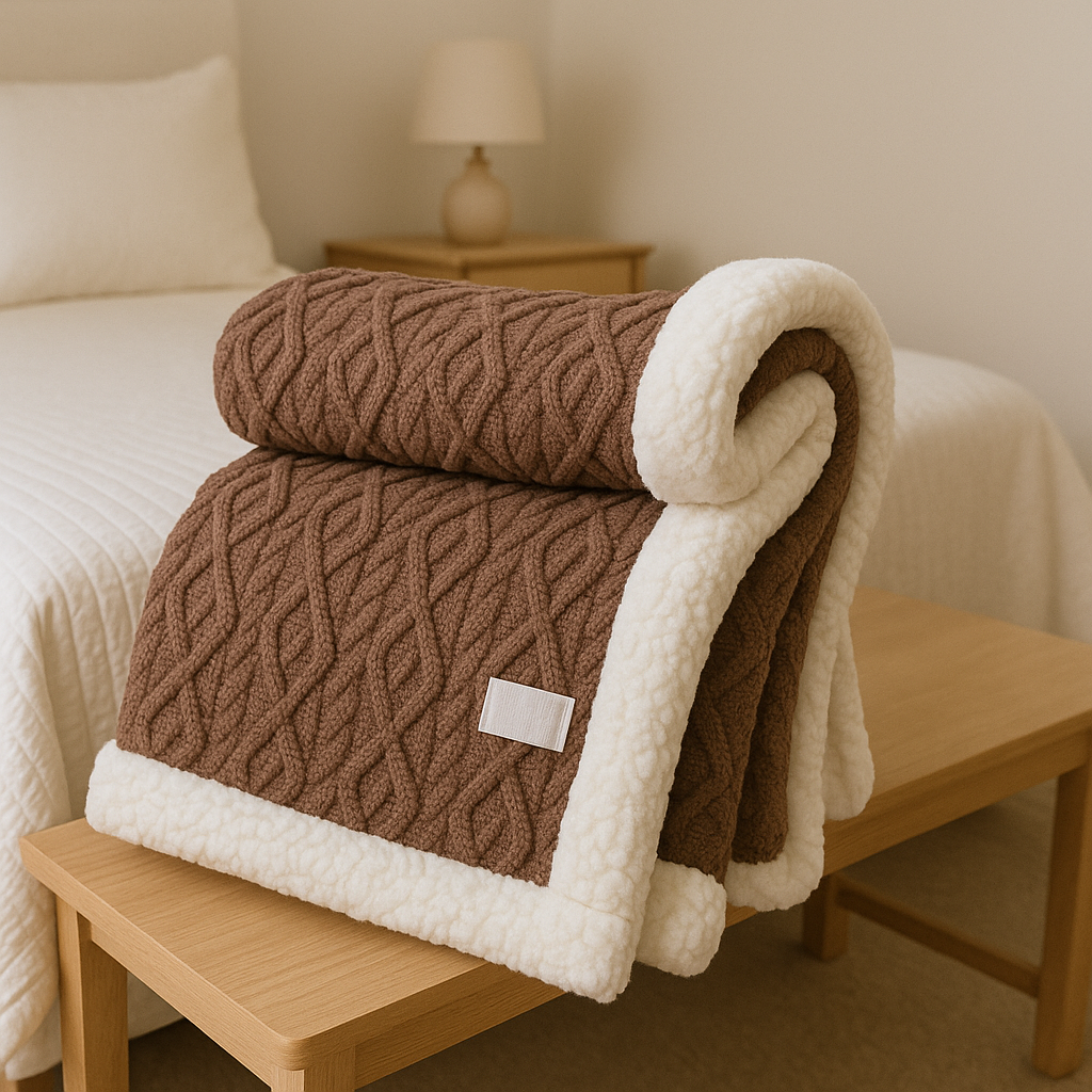 KuschelWärme | Weiche Warme Kuscheldecke | Schlafzimmer Komfort