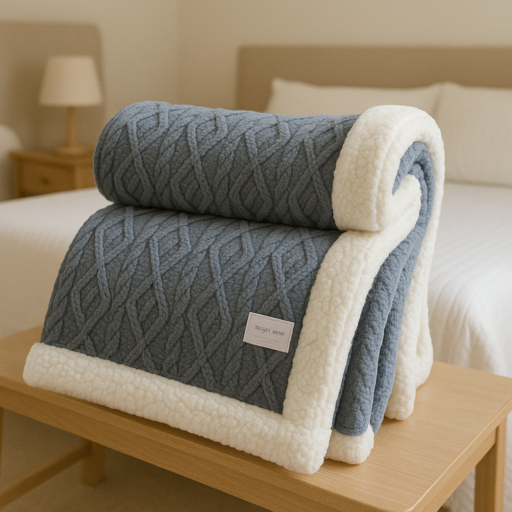 KuschelWärme | Weiche Warme Kuscheldecke | Schlafzimmer Komfort