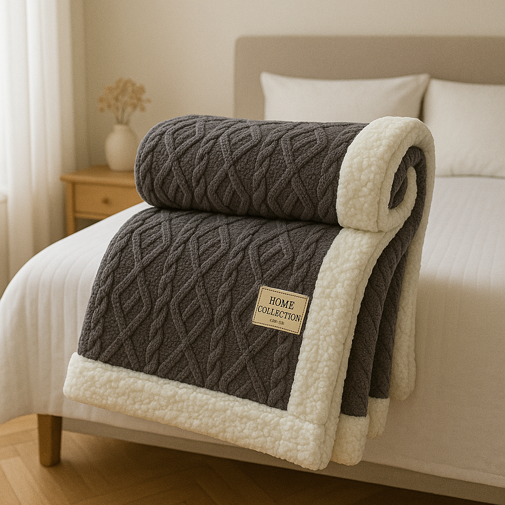 KuschelWärme | Weiche Warme Kuscheldecke | Schlafzimmer Komfort