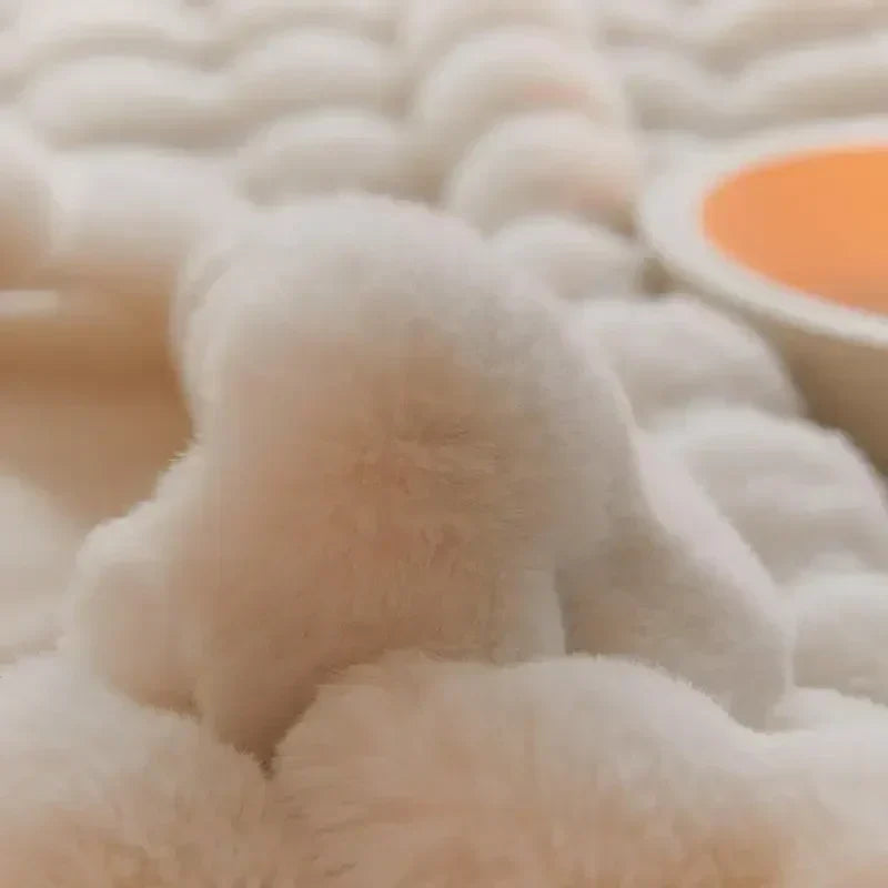 Lani | Flauschige Plüschdecke mit Struktur-Design
