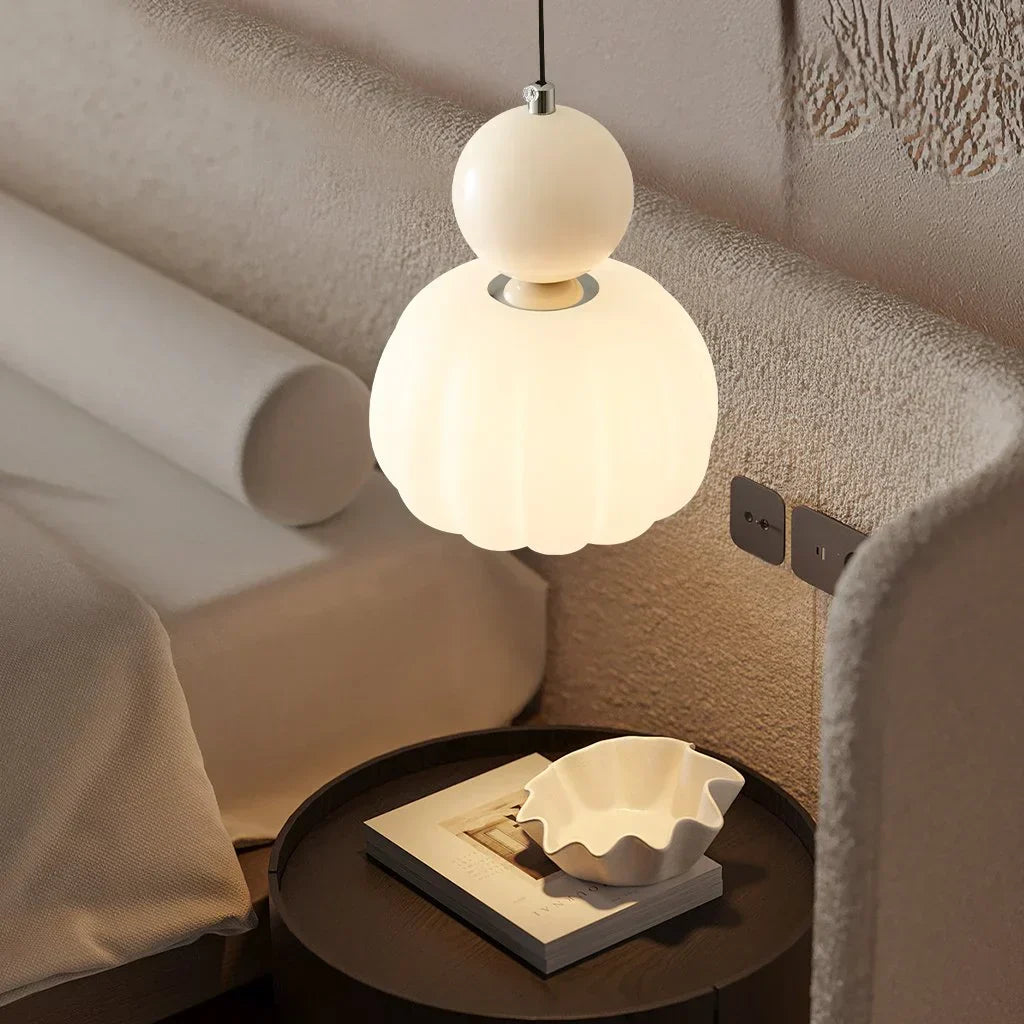 Lazaro | Pendelleuchte im Art Deco Stil mit Glasdesign