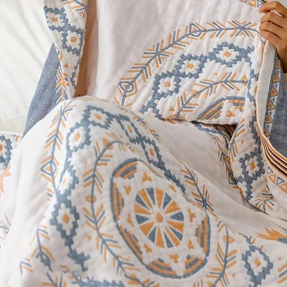 Mandala Tagesdecke | Boho Sofa Überwurf