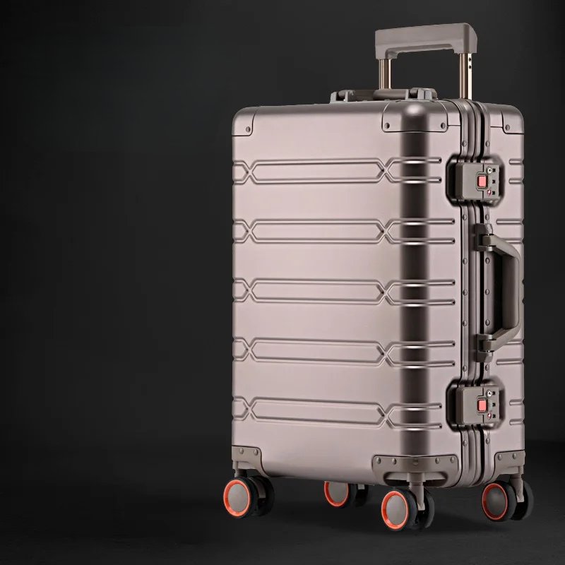 Milan | Aluminium-Magnesium Geschäftskoffer in modernem Design
