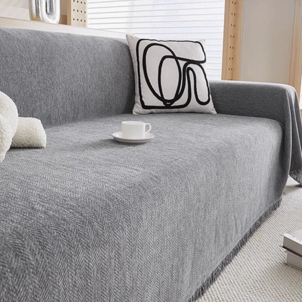 Minimalistischer Sofa Überwurf Modern & Schlicht