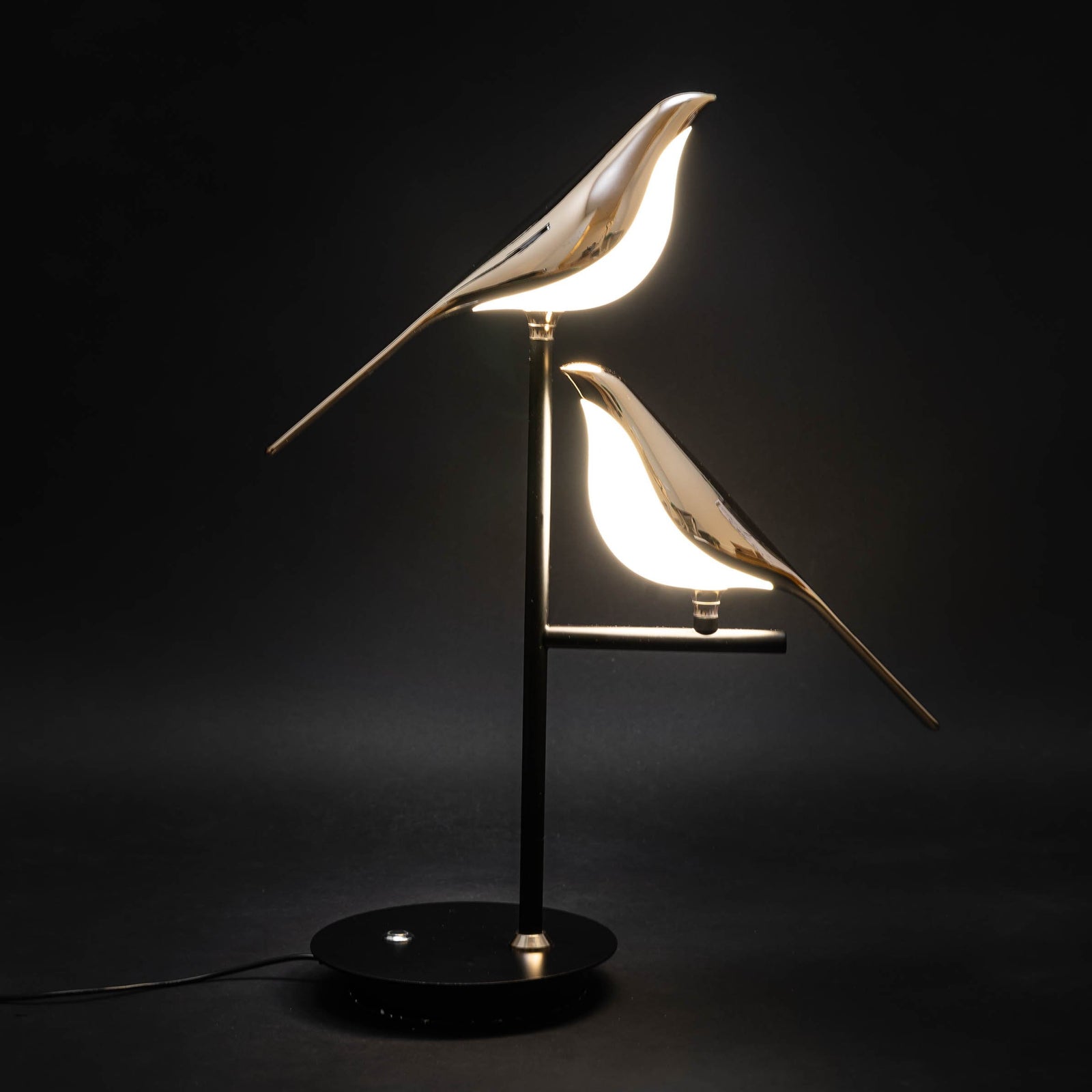 Nachttischlampe Vogel Design LED | Schlafzimmer