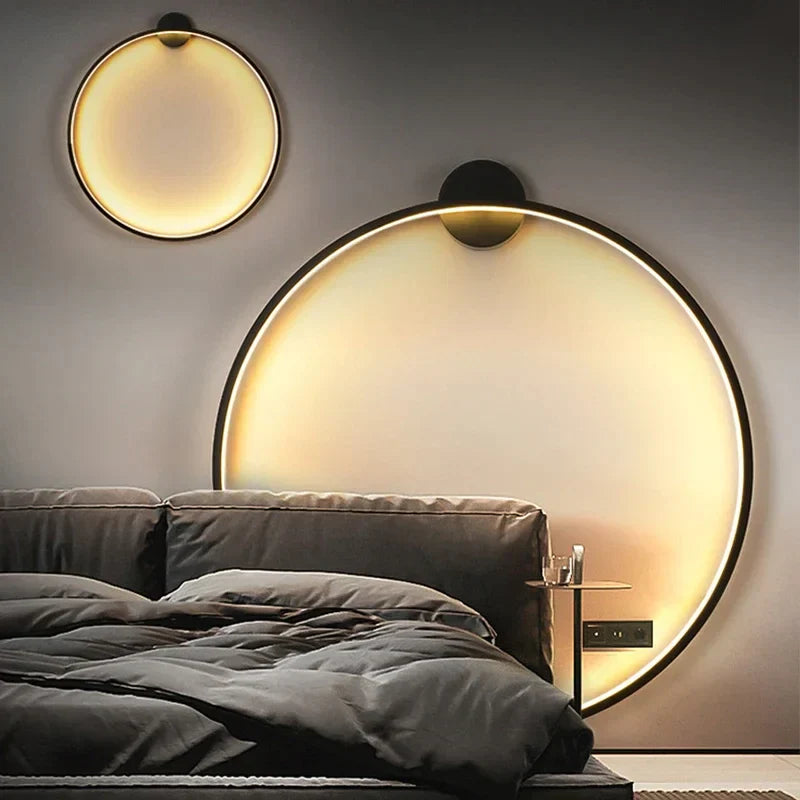 Orbion | Minimalistische Runde LED-Wandleuchte