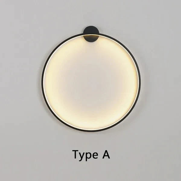 Orbion | Minimalistische Runde LED-Wandleuchte