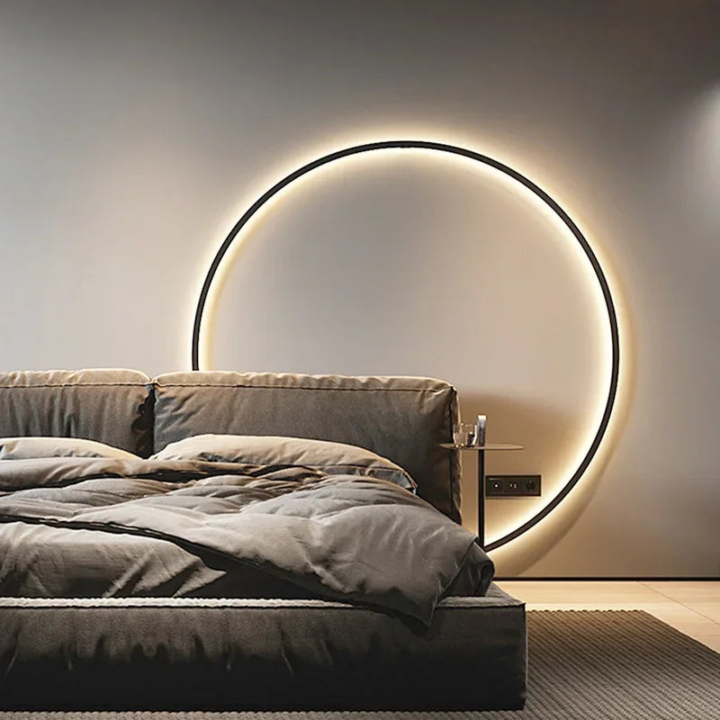 Orbion | Minimalistische Runde LED-Wandleuchte