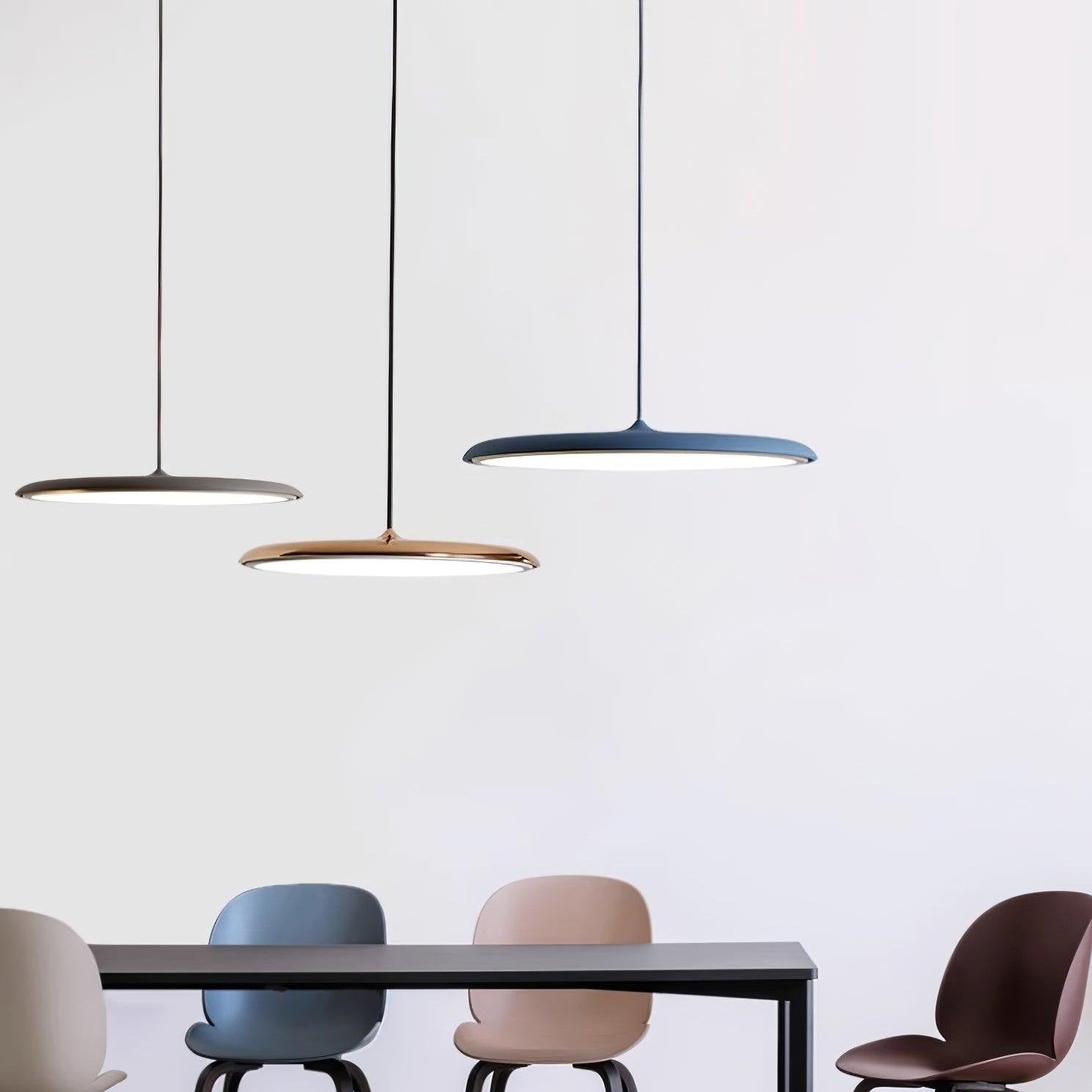 Pendelleuchte Modern Flach LED | Wohnzimmer