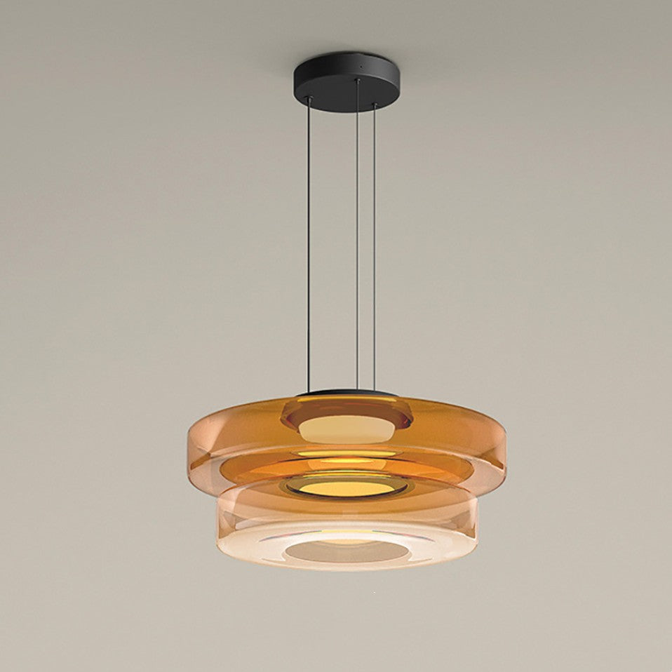 Pendelleuchte Modern Glasdesign | Wohnzimmer