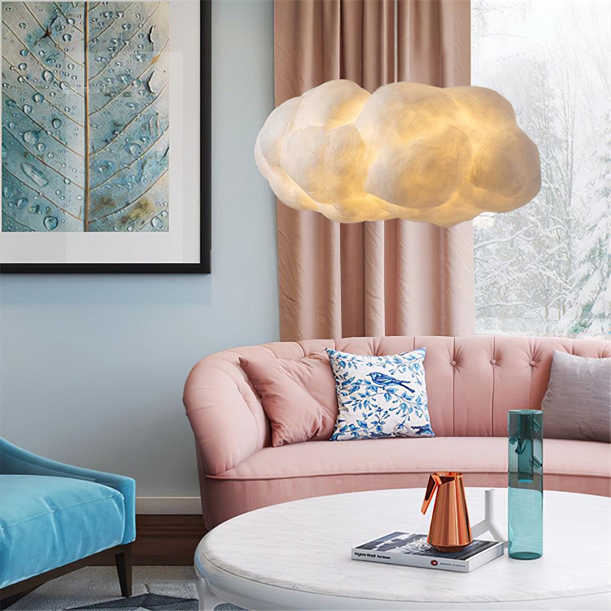 Pendelleuchte Wolkenform Modern | Wohnzimmer