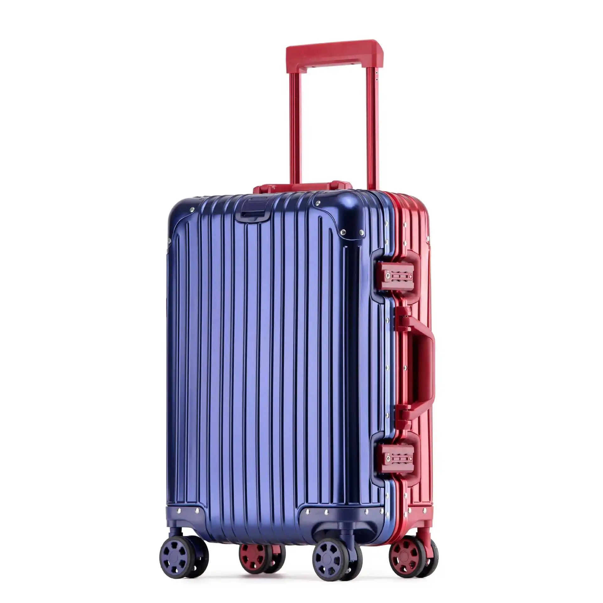 Rayan | Aluminium-Magnesium Hartschalenkoffer in Bicolor-Optik