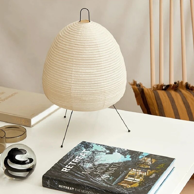 Tensho | Japanische Tischlampe aus Reispapier