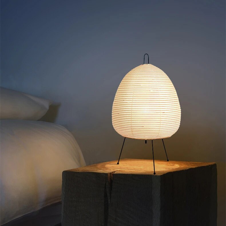 Tensho | Japanische Tischlampe aus Reispapier