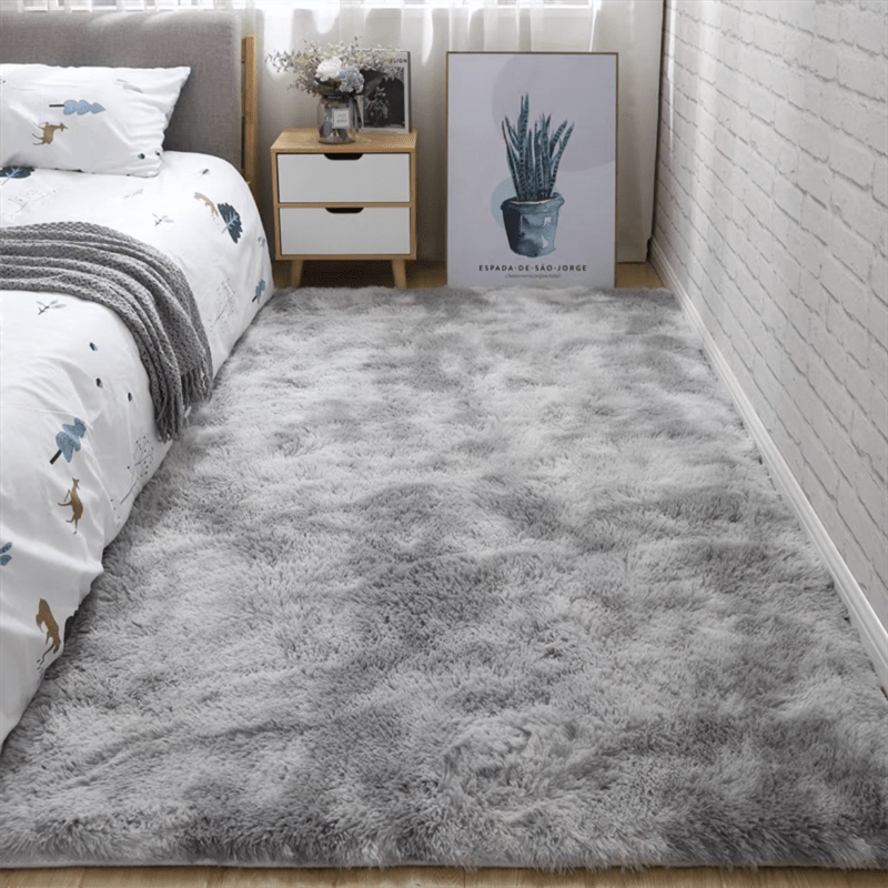 Teppich Flauschig Rutschfest | Wohnzimmer