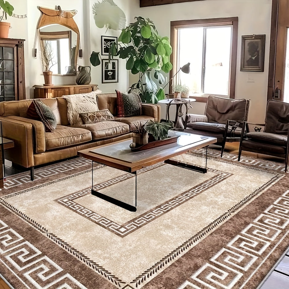 Teppich Mediterran Rutschfest | Wohnzimmer