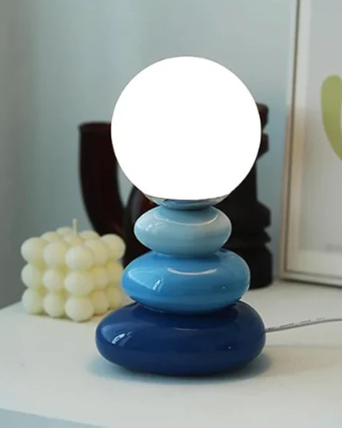 Tischlampe Keramik Modern | Wohnzimmer