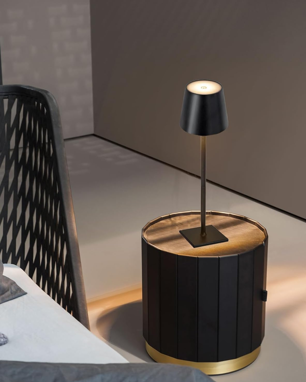 Tischlampe Metall Modern LED | Wohnzimmer