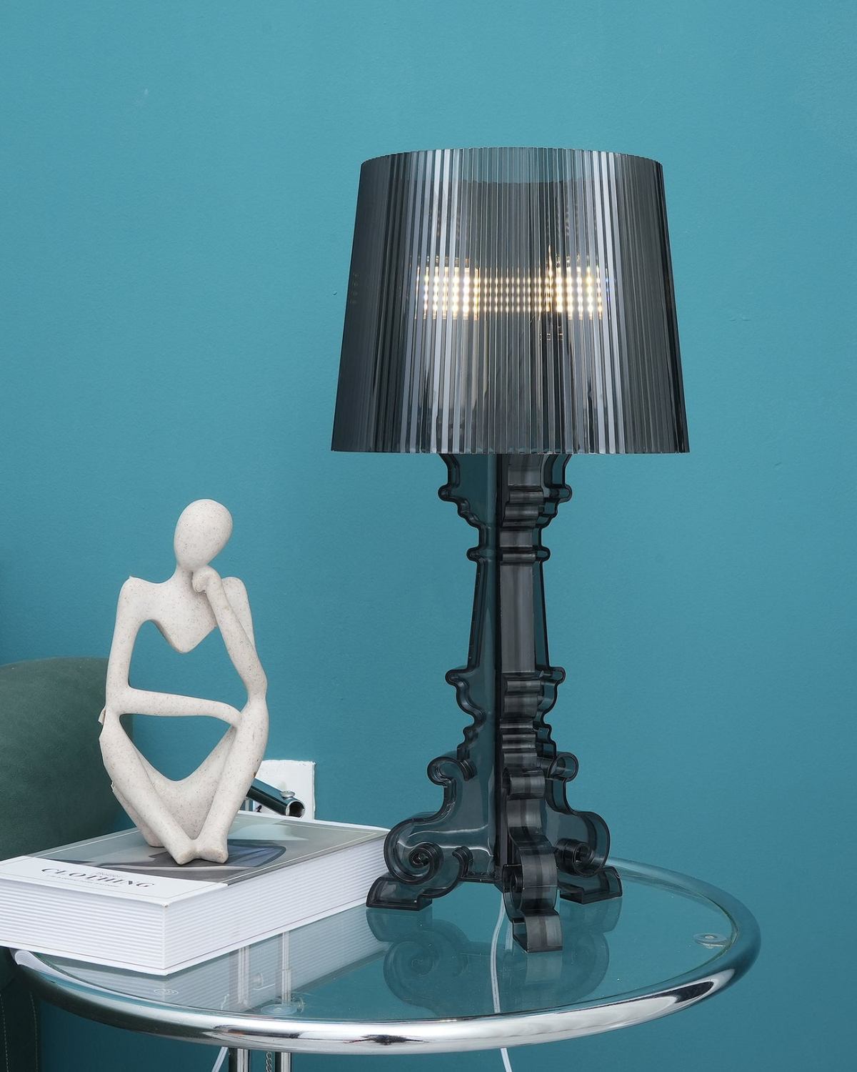 Tischlampe Modern Barock Design | Wohnzimmer