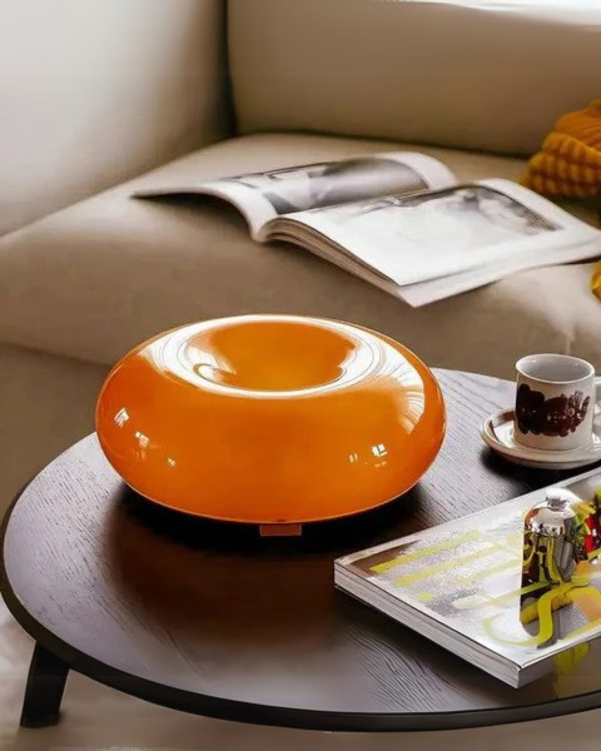 Tischlampe Modern Ring Design | Wohnzimmer