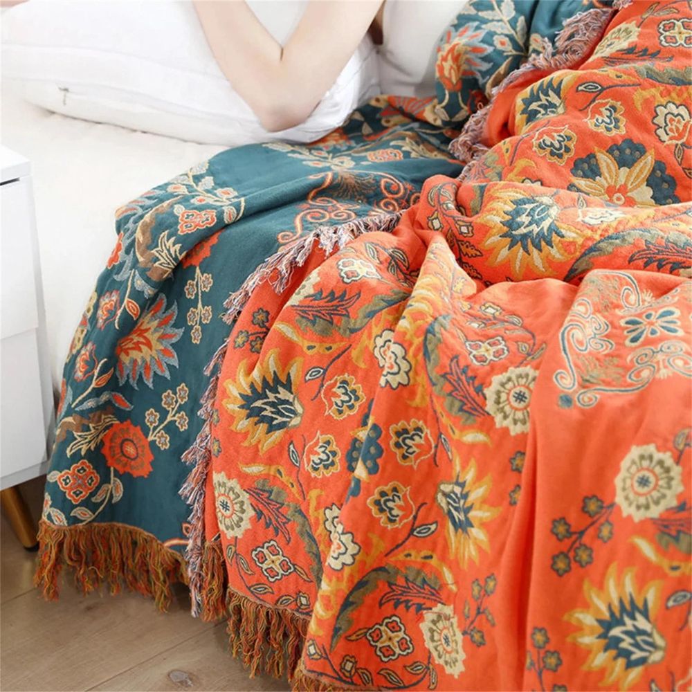 Wendedecke mit Boho Muster für Sofa & Bett
