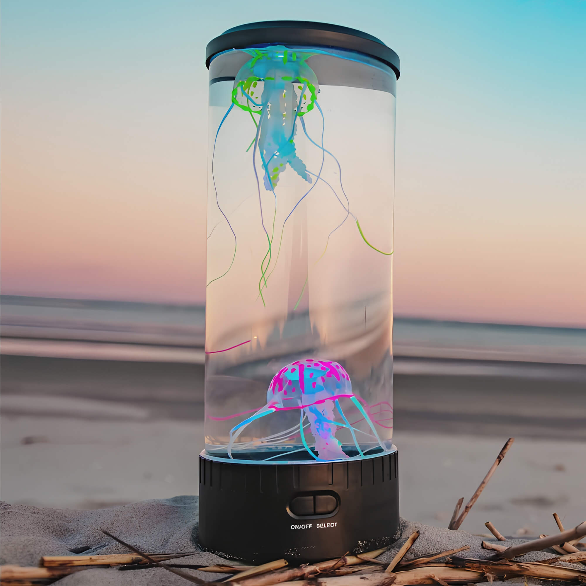 Zenvia | Beruhigende LED Quallen-Tischleuchte